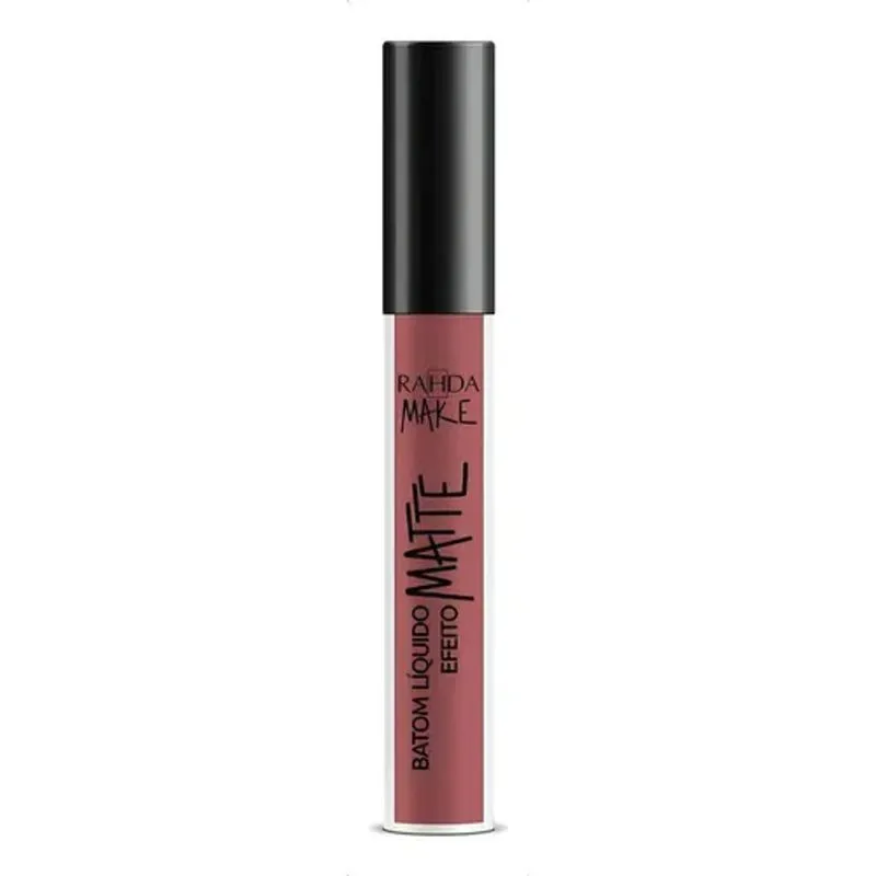 Batom Líquido Rahda Intense Matte Ruby 4ml RAHDA BATOM LIQ MATTE INTENSE RUBY MAKE 4ML
