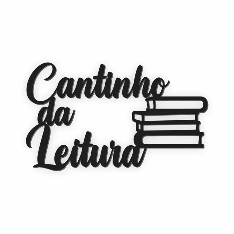 Aplique Mdf6mm Parede Cantinho Leitura Decoração Sala Quarto