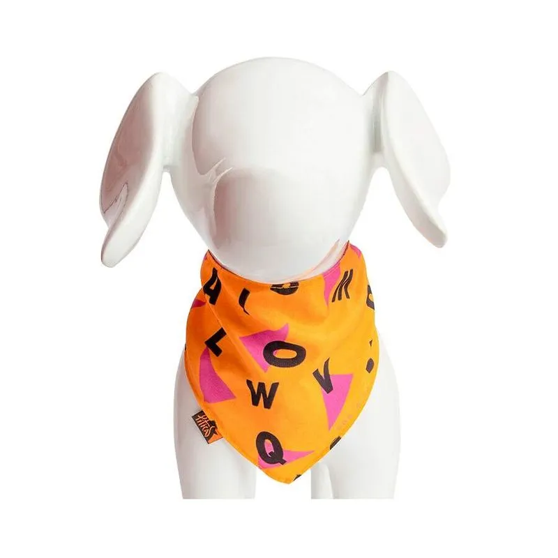 Bandana Piticas Dragon Ball Mestre Came Para Cães E Gatos - P/m