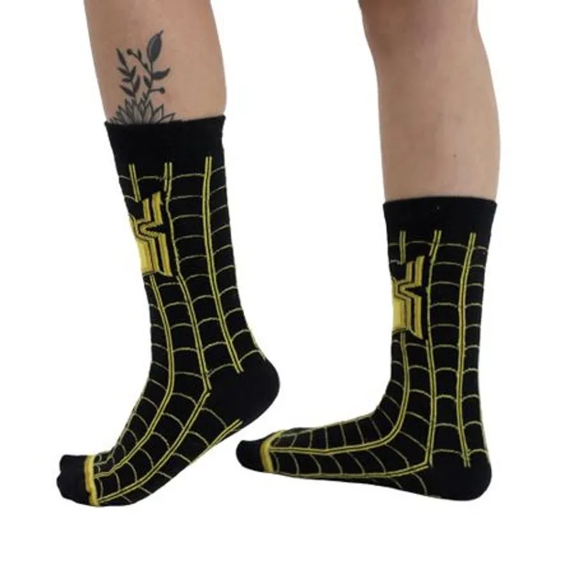 Meia Spider Man 3 Black 21 Ao 26