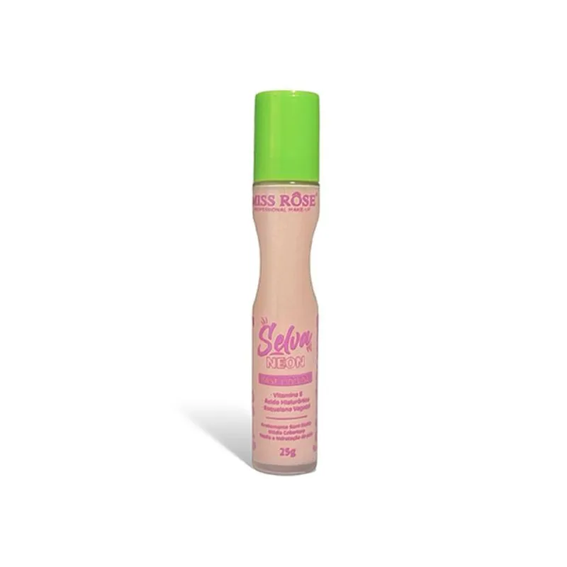 Base Liquida Miss Rôse Selva Neon Cor 04 com 25g