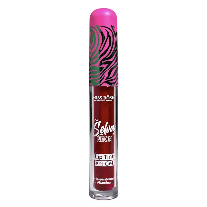 Lip Tint Em Gel Miss Rôse Selva Neon Cor 03
