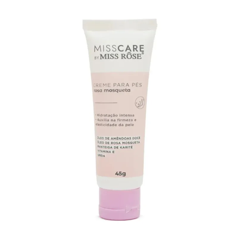 Creme para Pés Rosa Mosqueta 45g Miss Rôse