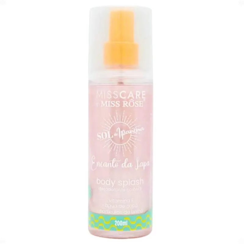Body Splash Miss Rôse Sol de Ipanema Encanto da Lapa Mr113/c 200ml