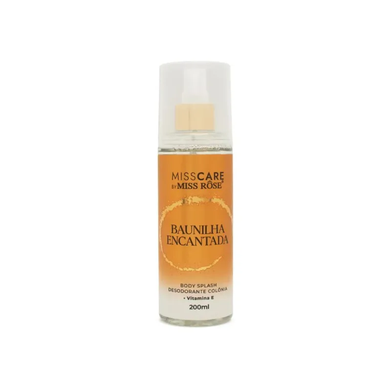 Body Splash Baunilha Encantada 200ml - Miss Rose (MR128B)
