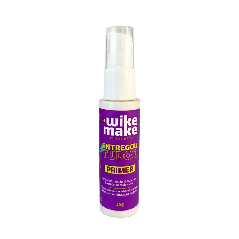 Primer Entegou Tudo 35g - Wike Make - Glow Cosméticos
