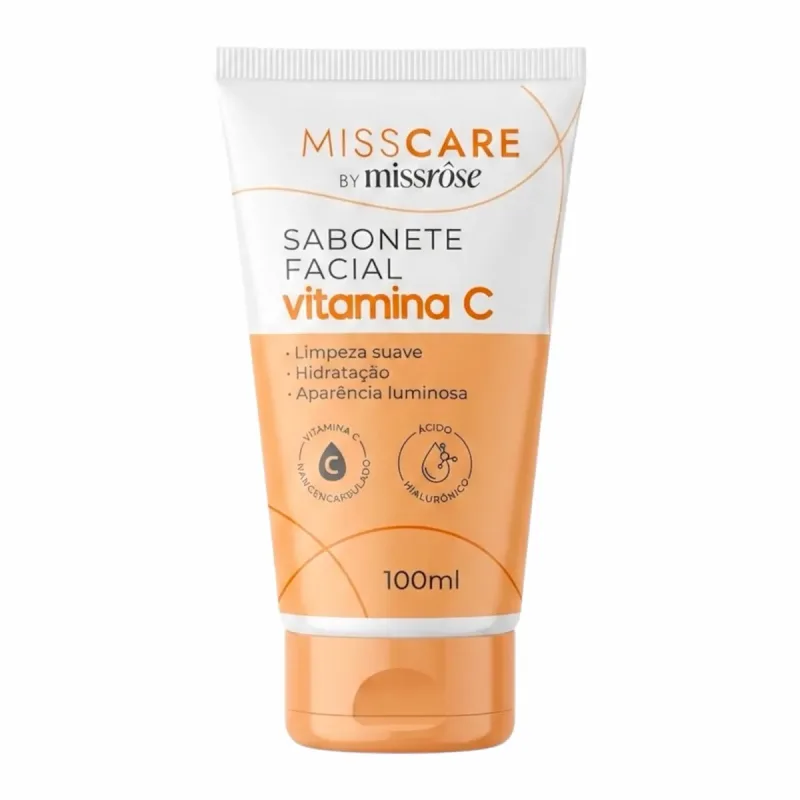 Sabonete Facial Vitamina C 100ml MR131/B Miss Rôse