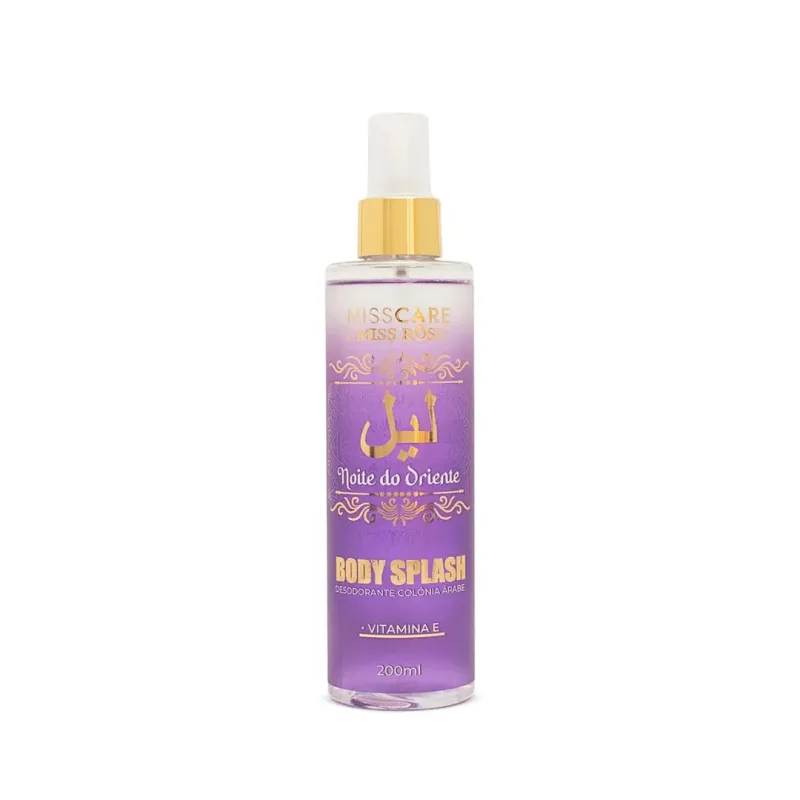 Body Splash Noite do Oriente 200ml - Miss Rose (MR103F)
