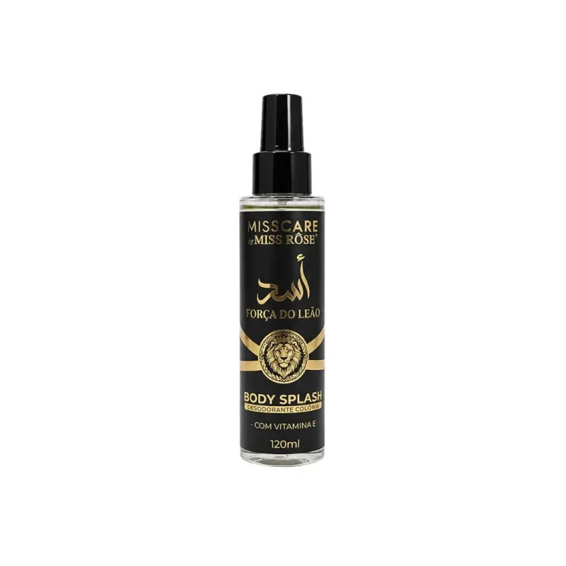 Body Splash Força do Leão 120ml - Miss Rose (MR150)