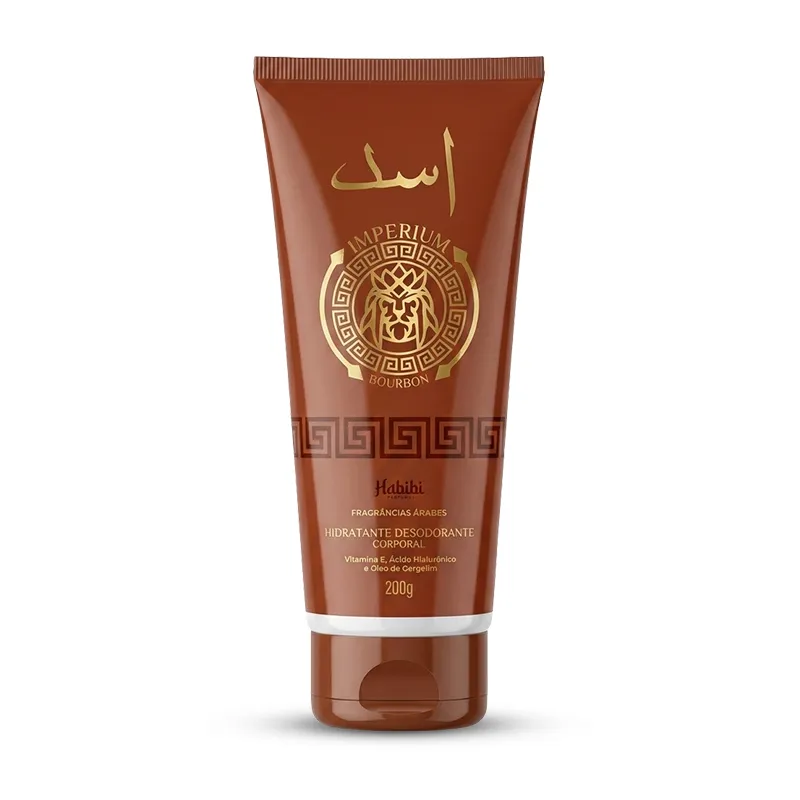 Hidratante Desodorante Corporal Imperium Bourbon - Habibi 200g - lojaparaisodarepublica