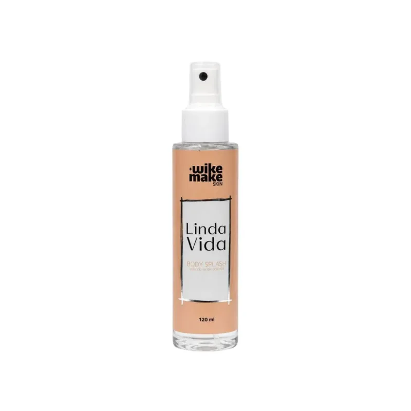 Body Splash Linda Vida Wike Make 120ml - Miss Rose (WM0060A)
