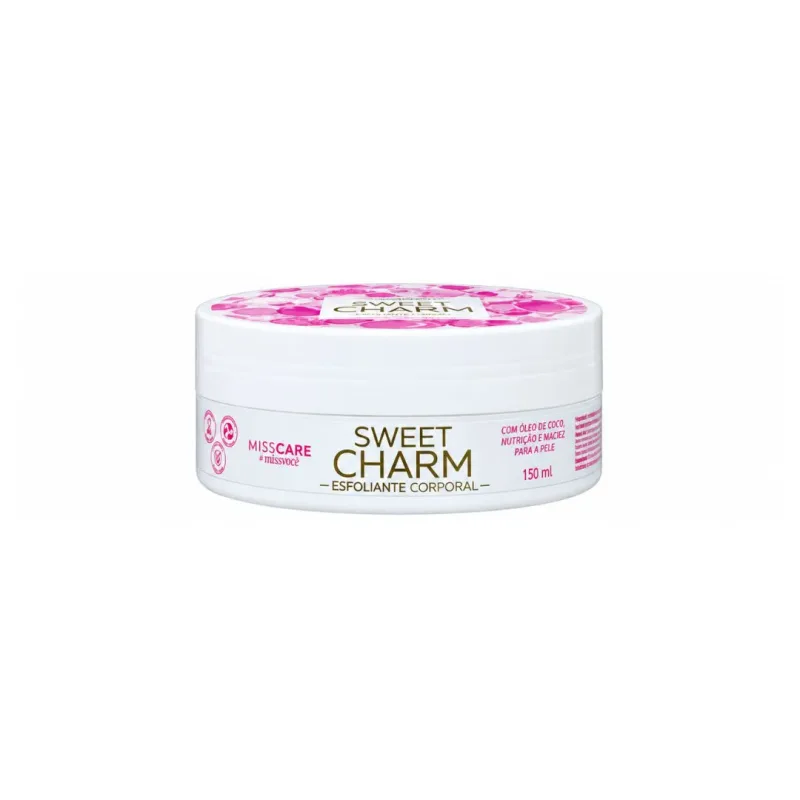 Esfoliante Corporal Sweet Charm Miss Care 150ml - Miss Rose (MR163A)