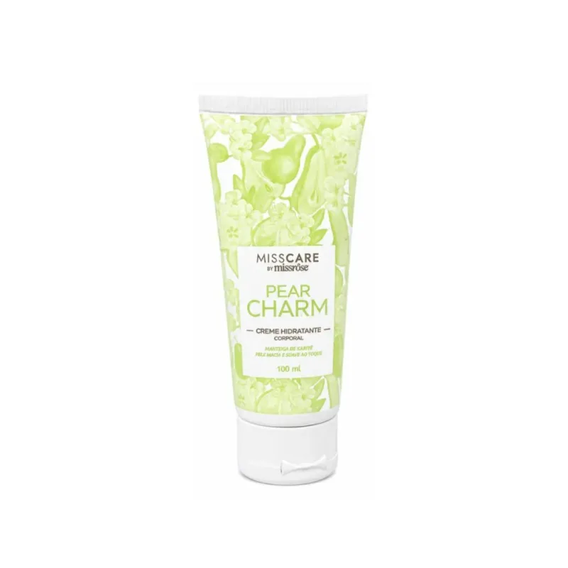 Creme Hidratante Corporal Pear Charm Miss Care 100ml - Miss Rose (MR161C)