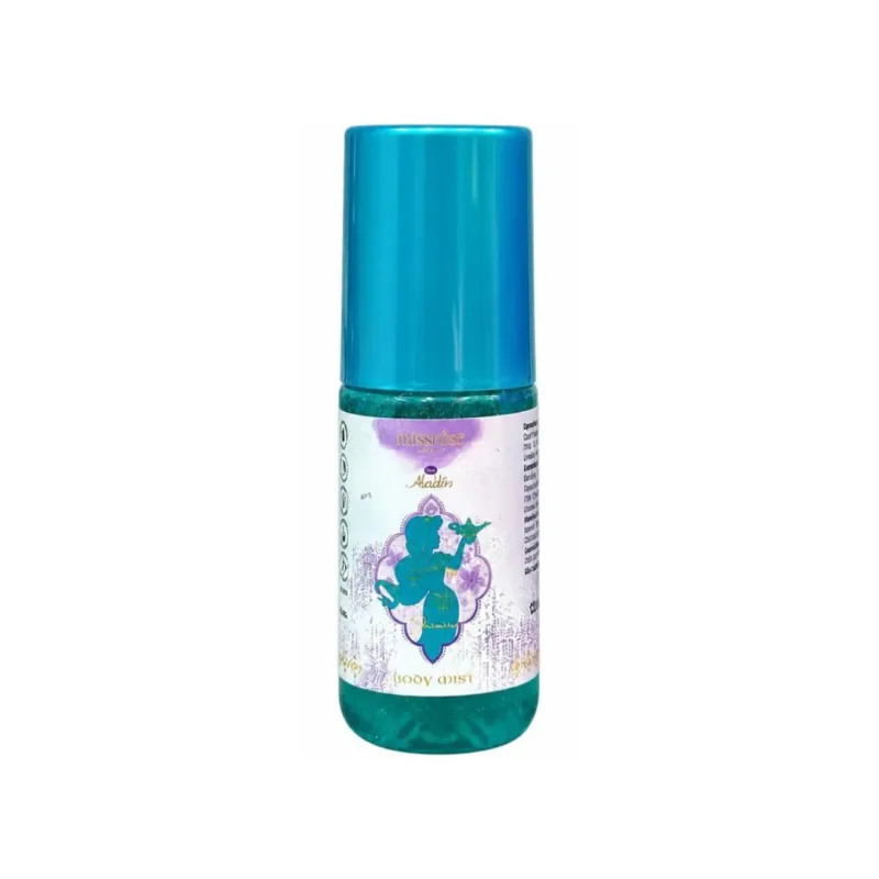 Body Mist Aladdin com Brilho Jasmine 120ml - Miss Rose (MRD017)