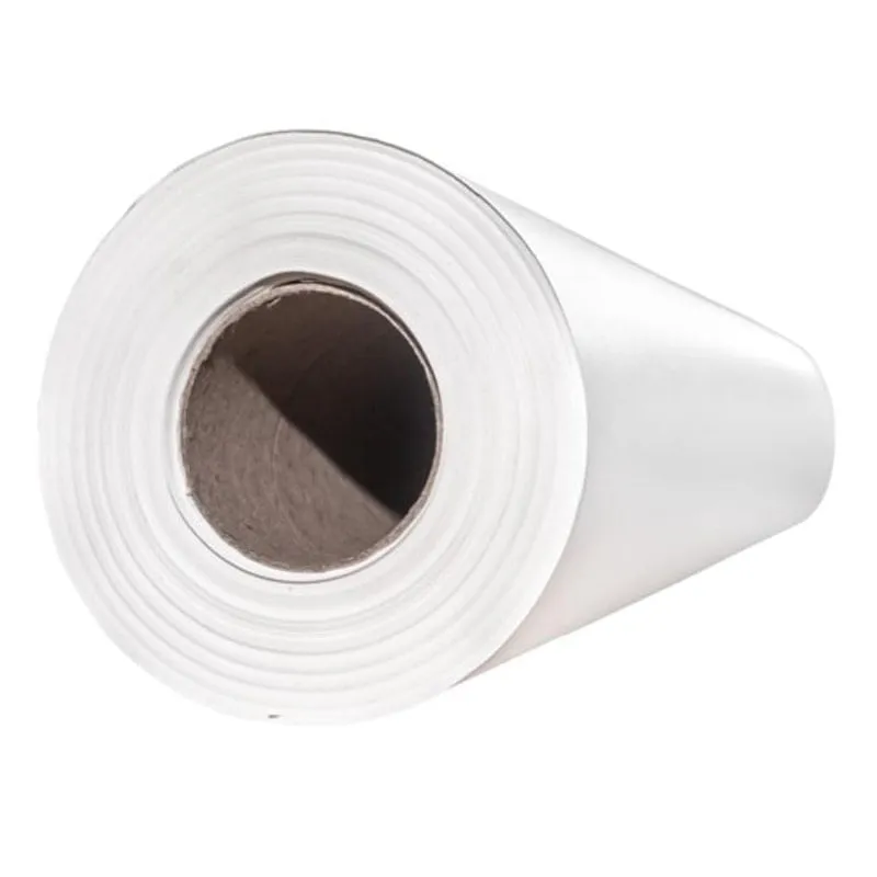 Rolo Papel Branco Para Embrulho Caixa Envelopamento 60Cm 50M