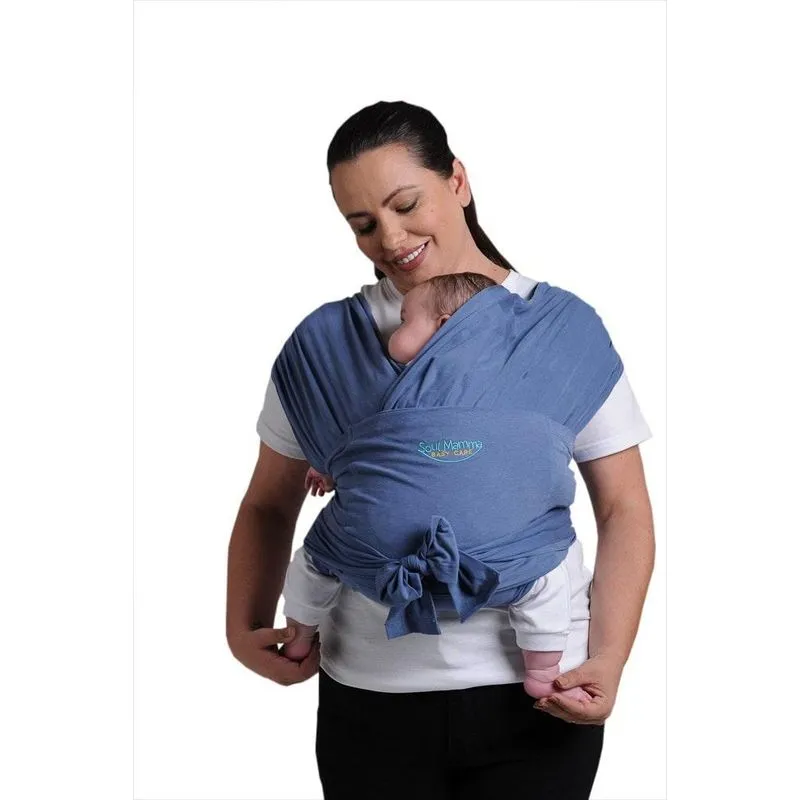 Sling Canguru Soul Mamma Classic Blue Tam P