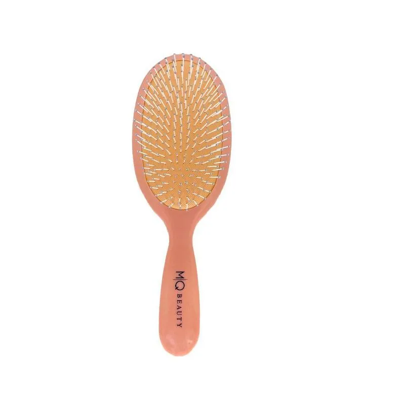 Escova De Cabelo Almofadada Desembaraçante Coral Mq Beauty