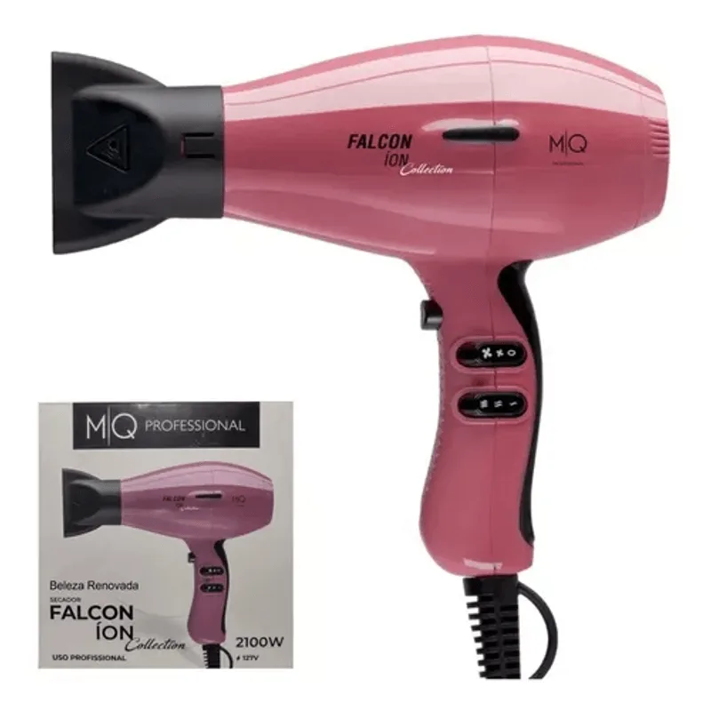 Secador Profissional MQ Falcon Ion Collection Pink127V