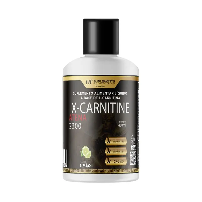 X-carnitine atena 2300 + cromo 480ML limão hf suplements