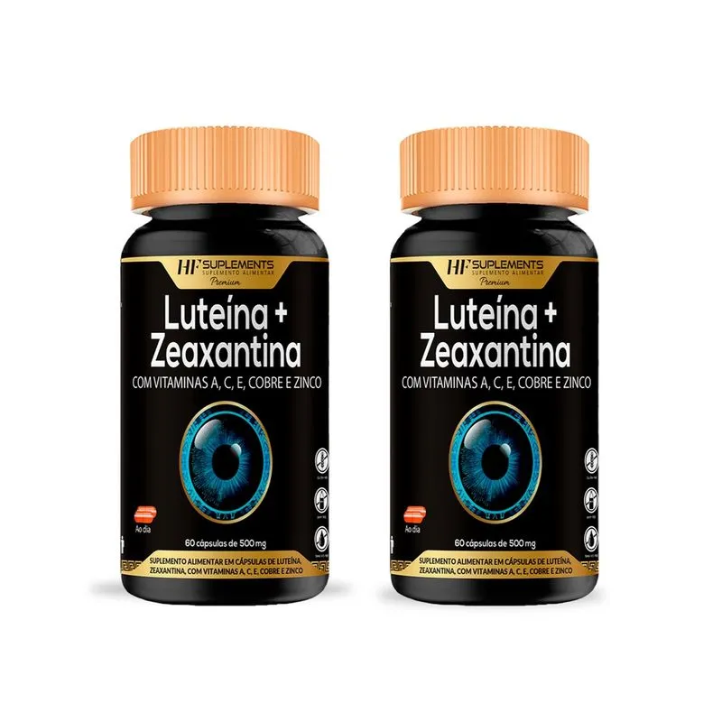 2X luteina 20MG + zeaxantina 3MG vit A C E cobre selenio