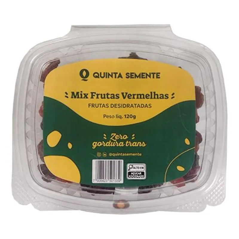 Mix de Frutas Vermelhas Quinta Semente 120g