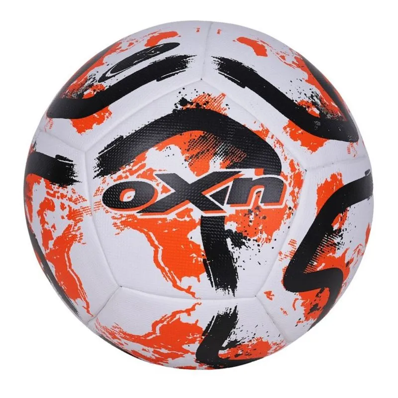 Bola de Futebol oxn Express 2 Fuse Campo tam 5 Bco Laranja