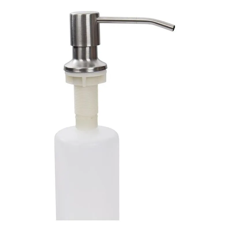 Dispenser Dosador Detergente Sabonete Embutir Aço Inox 500ml