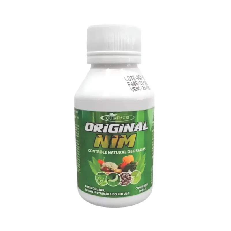 Óleo De Neem (NIM) Concentrado 100ml | Controle Natural de Pragas | Quimiagri - Pet Casa e Jardim
