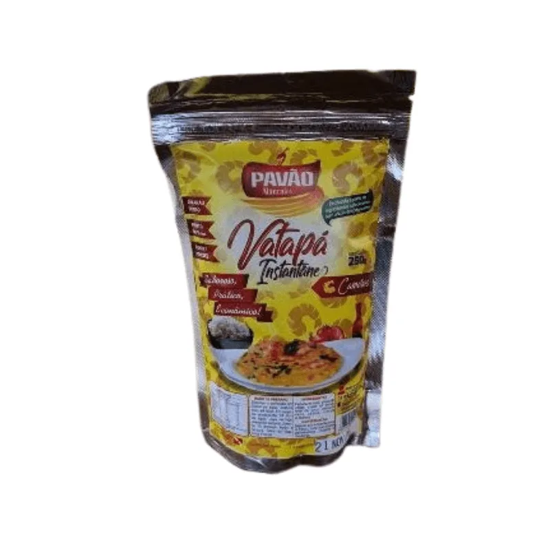 Vatapá Instantâneo De Camarão 250g Tradicional Brasileiro