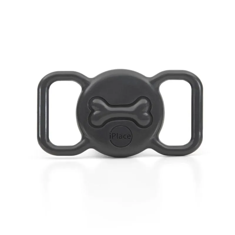 Capa Airtag Para Pet, Iplace, Cinza