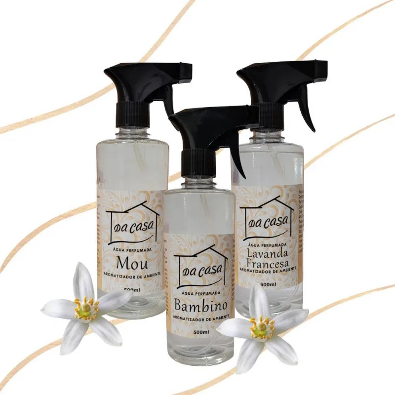 Água Perfumada Aromatizante Ambientes - Lavanda Francesa