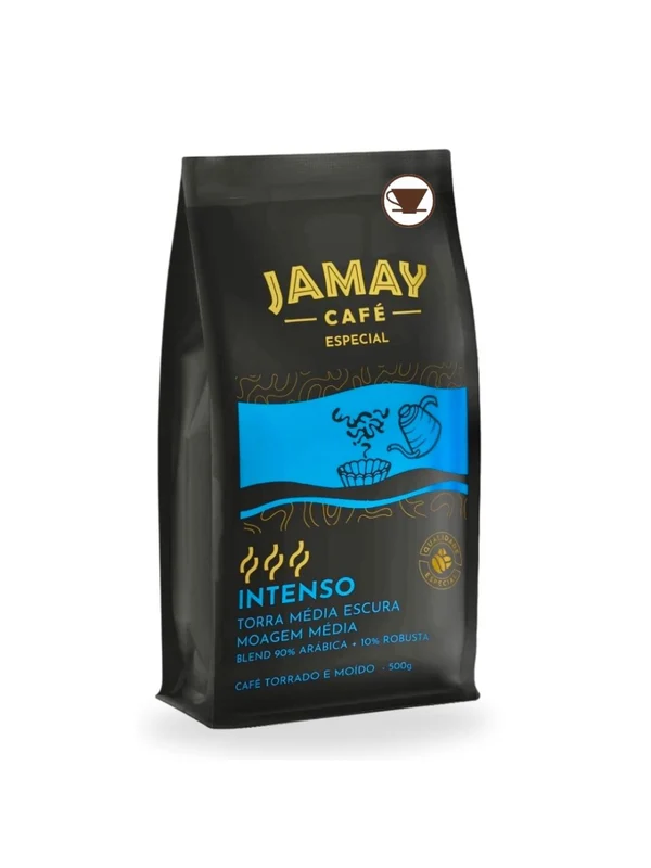 JAMAY Café Intenso MOÍDO Sachê 500g