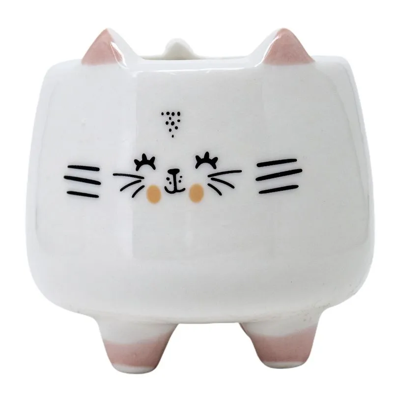 Cachepot Bichos 7,7x8,3cm - Sortido Ct2583 -Yin´S Home