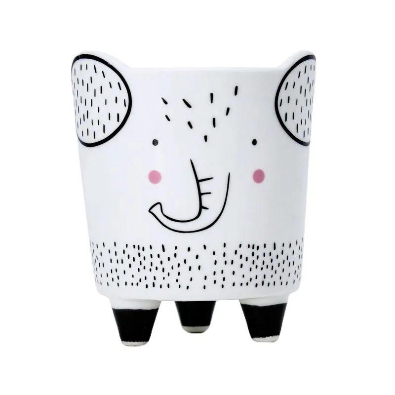 Cachepot Bichos 9,5x8cm Sortido Ct2585 - Yin´S Home
