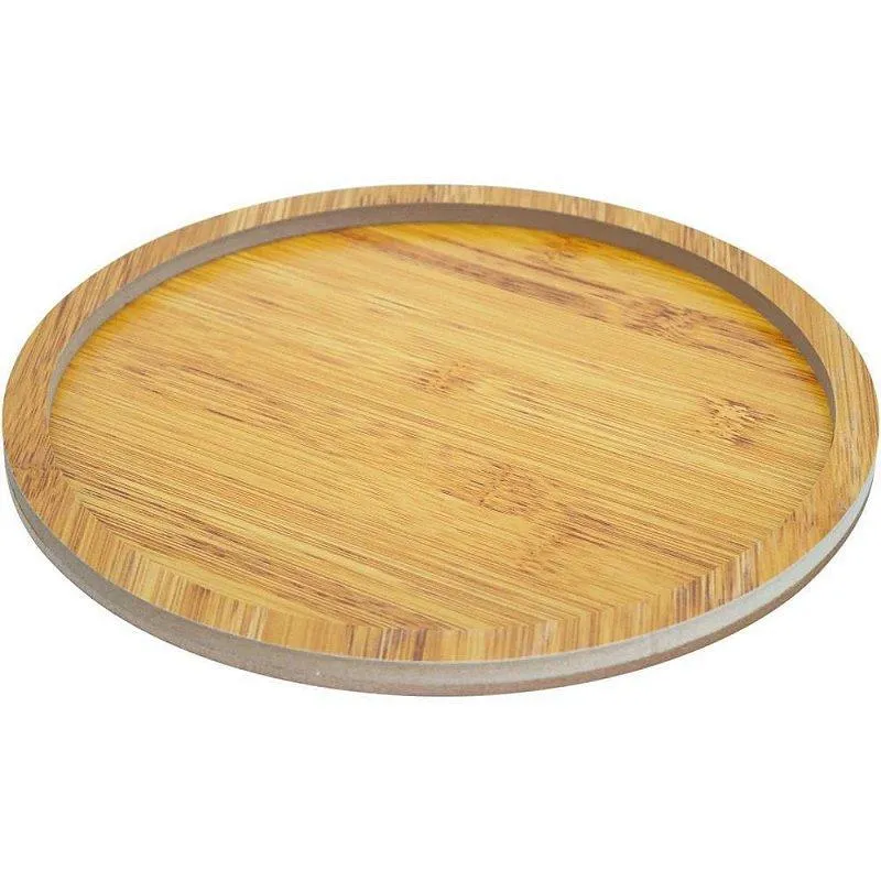 Utensílio Doméstico Petisqueira Bambu Redonda 25cm