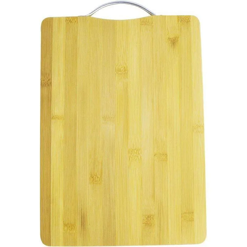 Utensílio Doméstico Tábua Com Alça Bambu 22x32cm