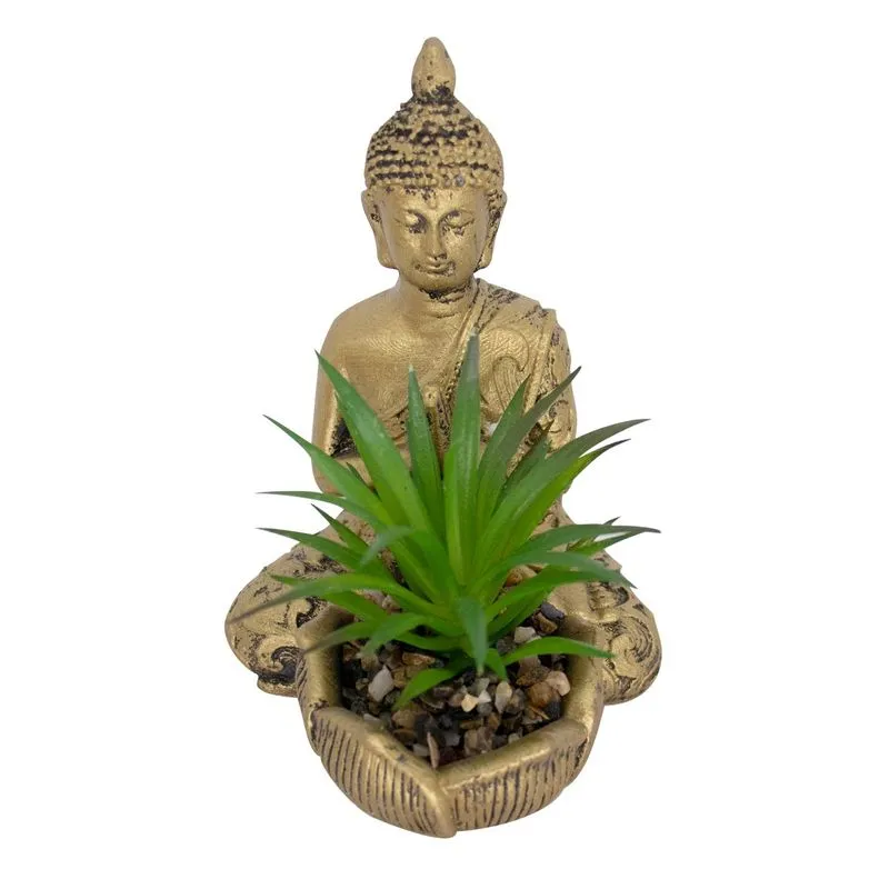 Suculenta Buda Hindu 12,5x8,9x9,2cm Sortida Ct3485 - Yin´S Home