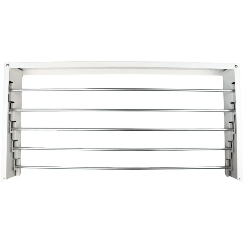 Varal De Parede Retrátil Compacto 80cm
