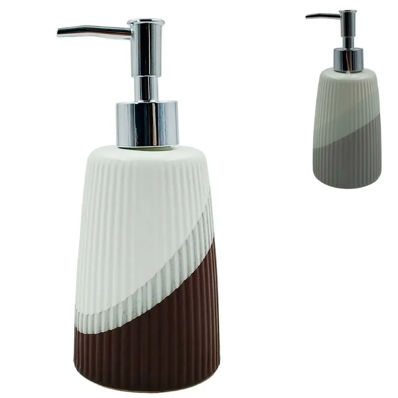 Porta Sabonete Líquido 320ml em Ceramica Chinatown-cores sortidas