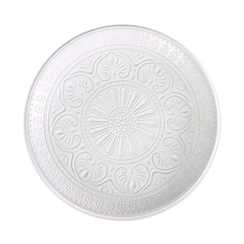 Centro De Mesa Redondo Decorativo 30x30cm Ct4537 - Yin´S Home