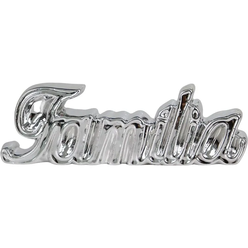 Enfeite De Mesa Ceramica Familia 20,8x6,5x3,3cm Sortido - Yin´S Home