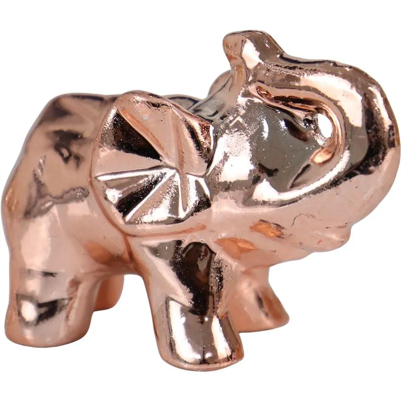 Enfeite De Mesa Ceramica Elefante Sortido - Yin´S Home