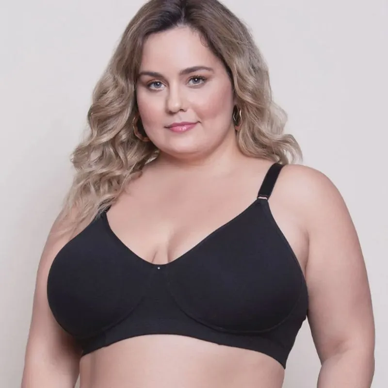 Sutiã Sustentação Plus Size Renovv 1100009 Cotton