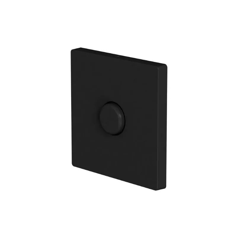 Acabamento Para Válvula De Descarga Bases Deca Slim E Hydra Preto Fosco Fani - Fani