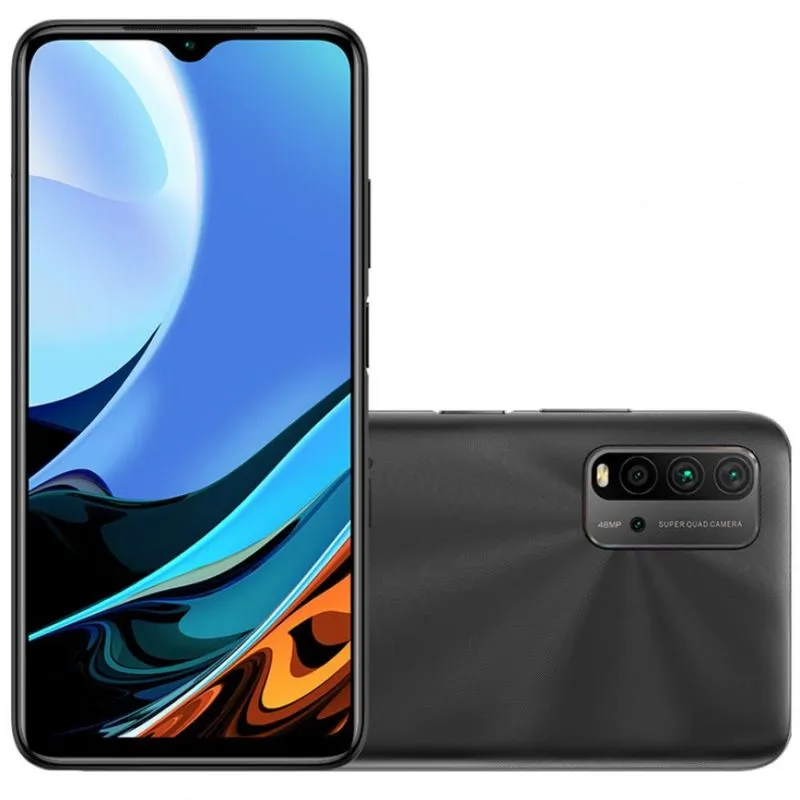 Smartphone Xiaomi Redmi 9T Cinza 128GB Tela 6,53 Cinza