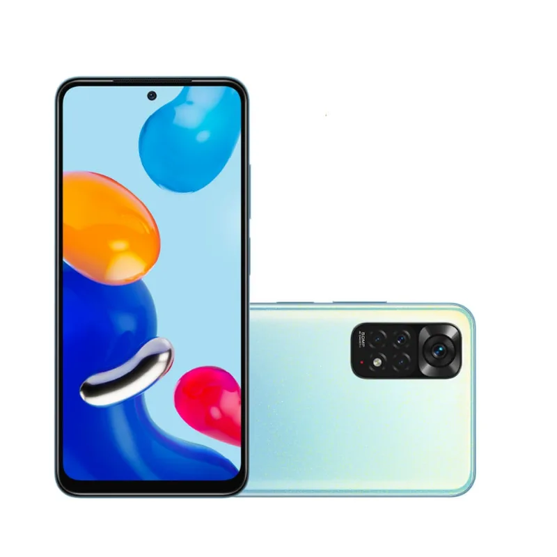 Smartphone Redmi Note 11 128GB 4GB RAM Câmera Quadrupla + Selfie 16MP Tela 6.43" - Azul - Xiaomi