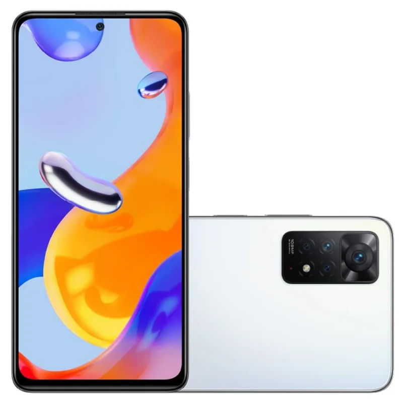 Smartphone Xiaomi Redmi Note 11 Pro 128GB Tela 6.6 - Branco - Xiaomi