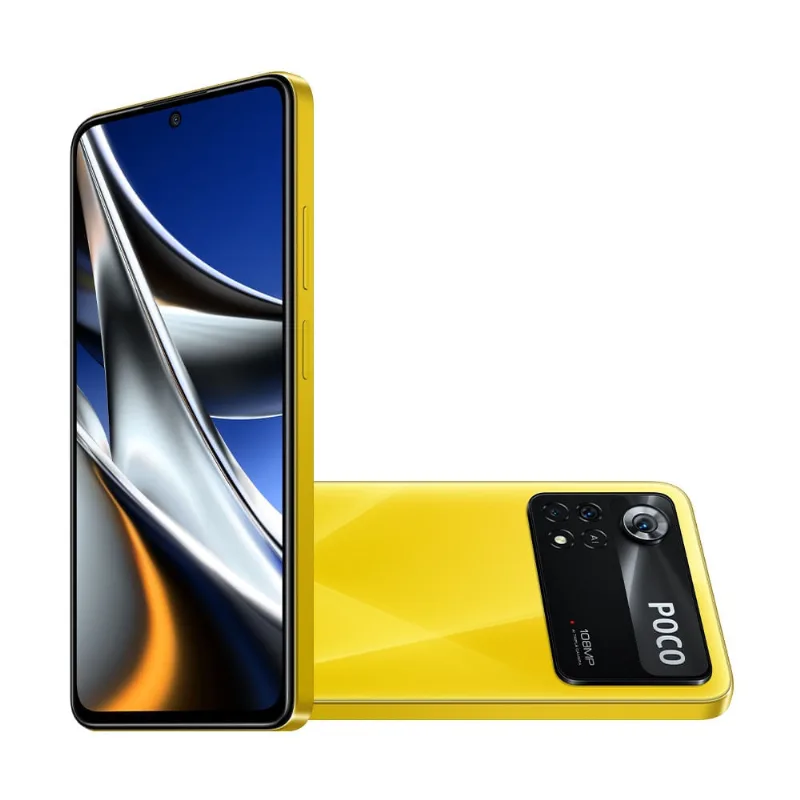 Smartphone Xiaomi POCO X4 Pro 256GB 5G Tela 6,67'' 8GB RAM Câmera Tripla + Selfie 16MP Amarelo - Xiaomi