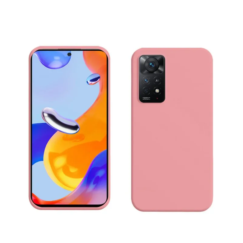 Capa Protetora De Silicone Para Redmi Note 11 Pro / Redmi Note 11 Pro 5G - Xiaomi