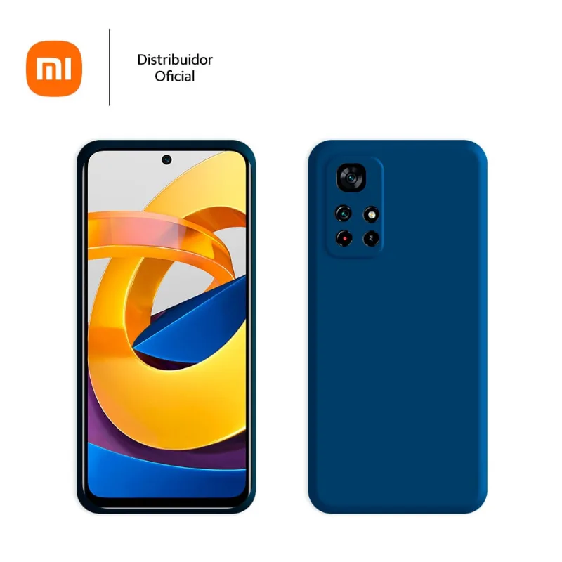 Capa protetora de silicone para poco M4 pro 5G - Xiaomi